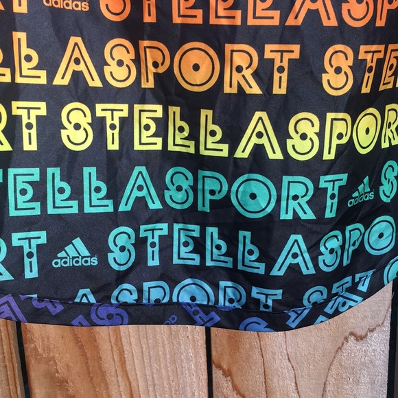 Stella McCartney ADIDAS cropped hoody Multi color brights S - Picture 8 of 12